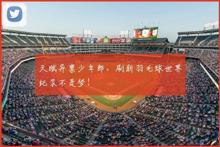 天赋异禀少年郎，刷新羽毛球世界纪录不是梦！